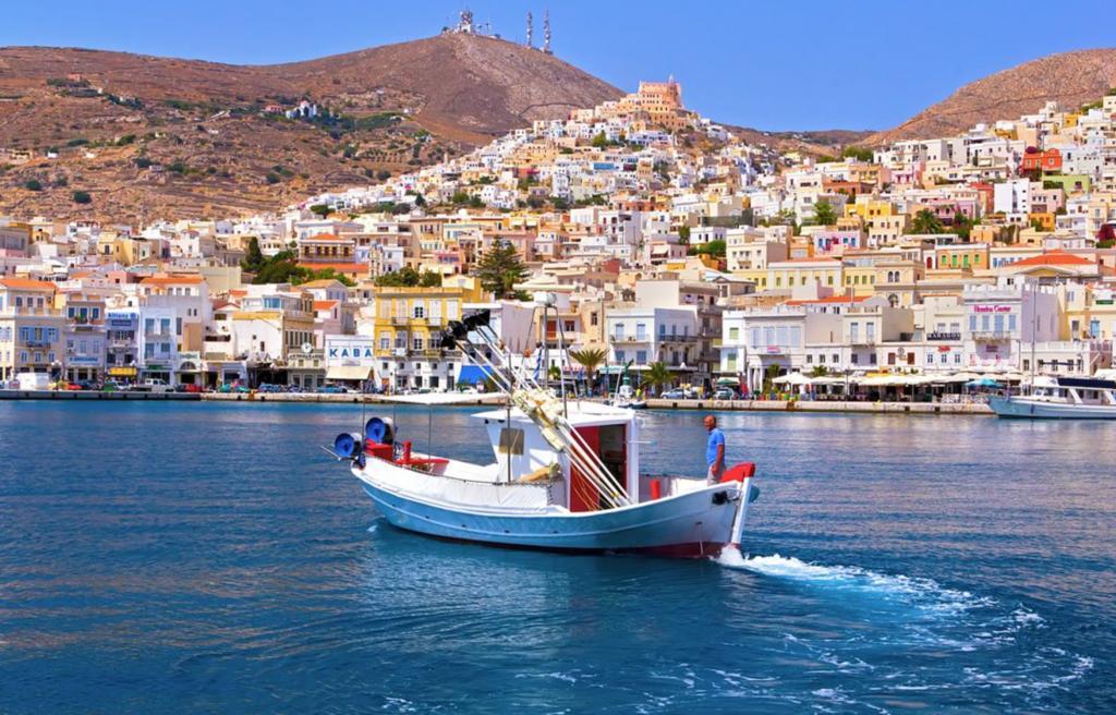 Ermoupoli, Syros City Apartments المظهر الخارجي الصورة